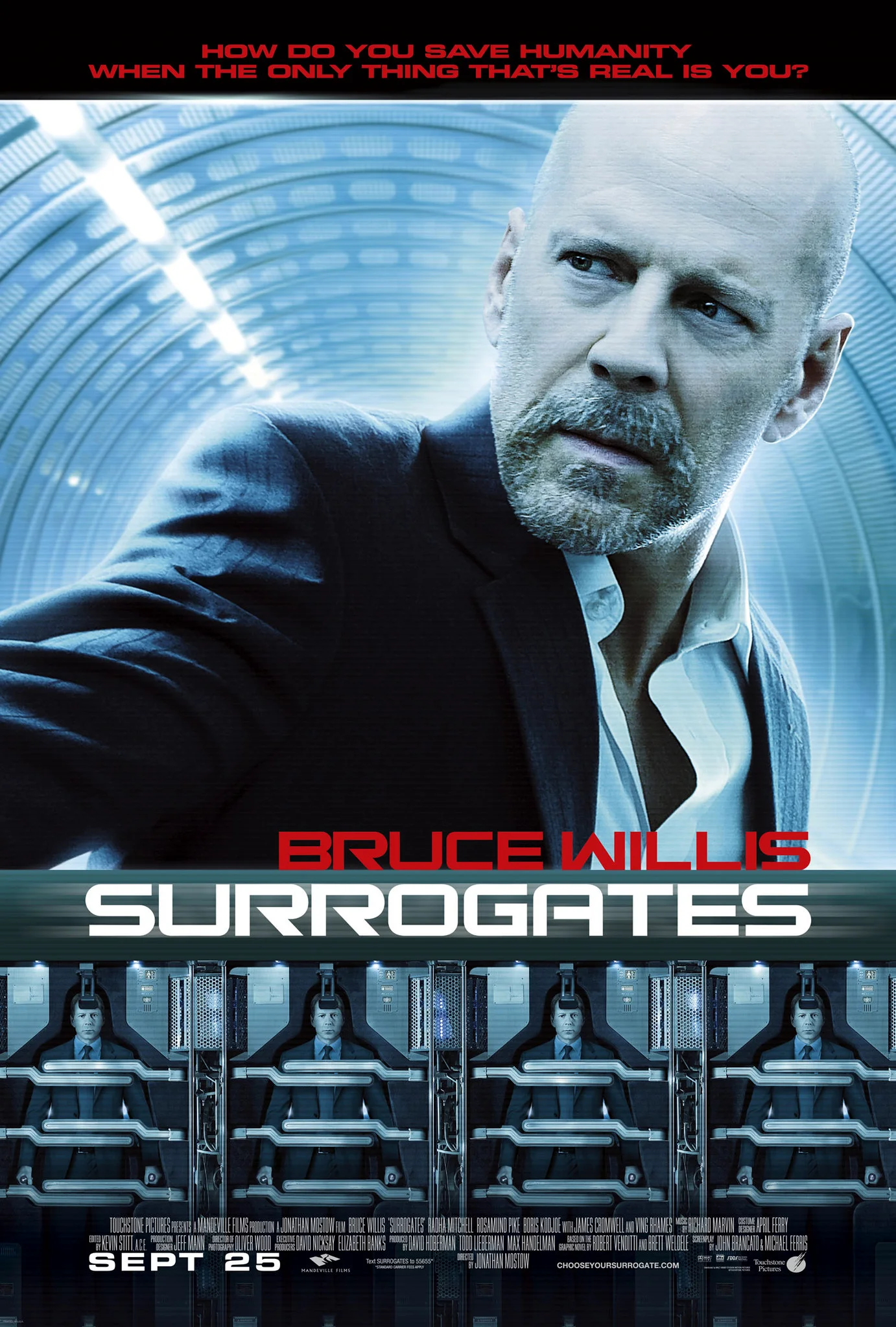 Surrogates (2009) คนอึดฝ่านรกโคลนนิ่ง พากย์ไทย HD