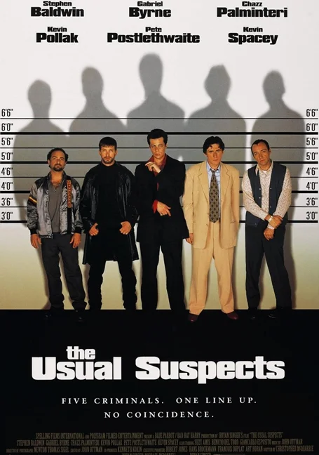 The Usual Suspects (1995) ปล้นไม่ให้จับได้ ซับไทย หนัง HD