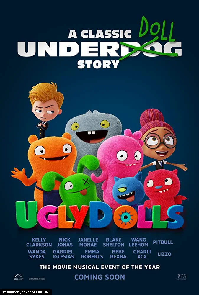 UglyDolls (2019) ผจญแดนตุ๊กตามหัศจรรย์ พากย์ไทย HD