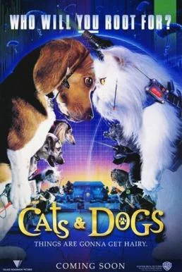 Cats & Dogs แคทส์ แอนด์ ด็อกส์ สงครามพยัคฆ์ร้ายขนปุย (2001) พากย์ไทย HD