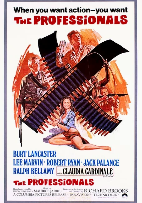 The Professionals (1966) ประกาศิต 4 จอมสังหาร พากย์ไทย HD