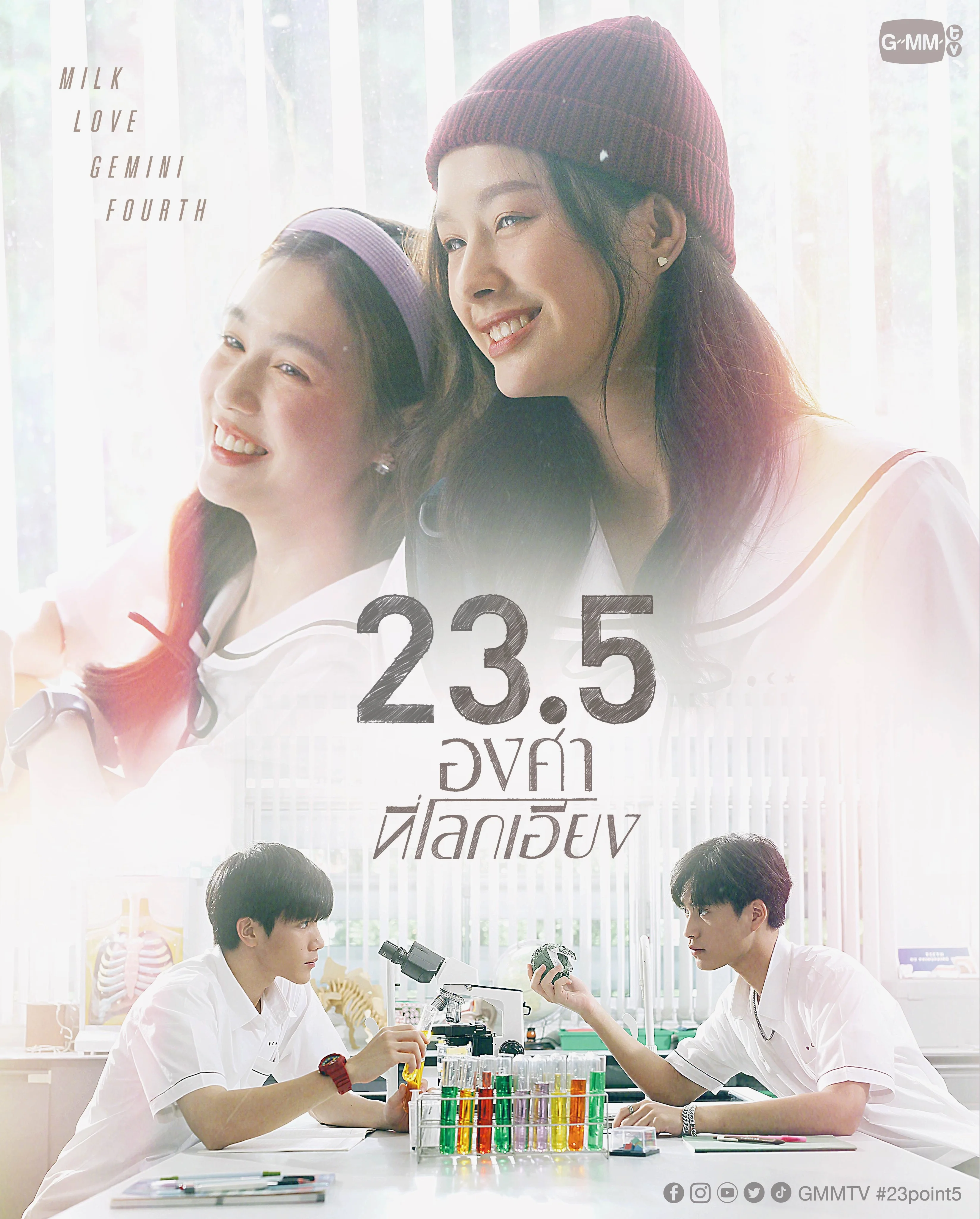 ซีรี่ส์วายไทย 23.5 Ongsa Thi Lok Iang (2024) 23.5 องศาที่โลกเอียง พากย์ไทย HD
